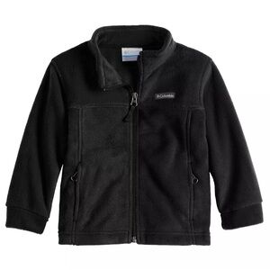 Columbia Black Full-Zip Fleece Jacket